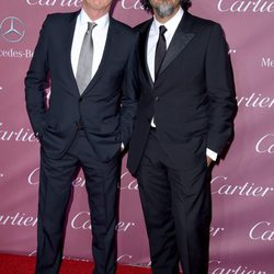 Michael Keaton y Alejandro González Iñárritu en el Festival de Palm Springs 2015