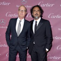 Michael Keaton y Alejandro González Iñárritu en el Festival de Palm Springs 2015