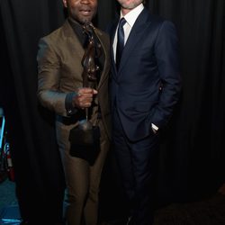 David Oyelowo y Brad Pitt en el Festival de Palm Springs 2015