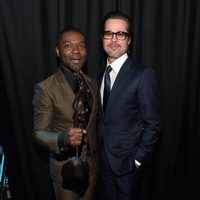 David Oyelowo y Brad Pitt en el Festival de Palm Springs 2015