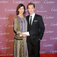 Sophie Hunter y Benedict Cumberbatch en el Festival de Palm Springs 2015