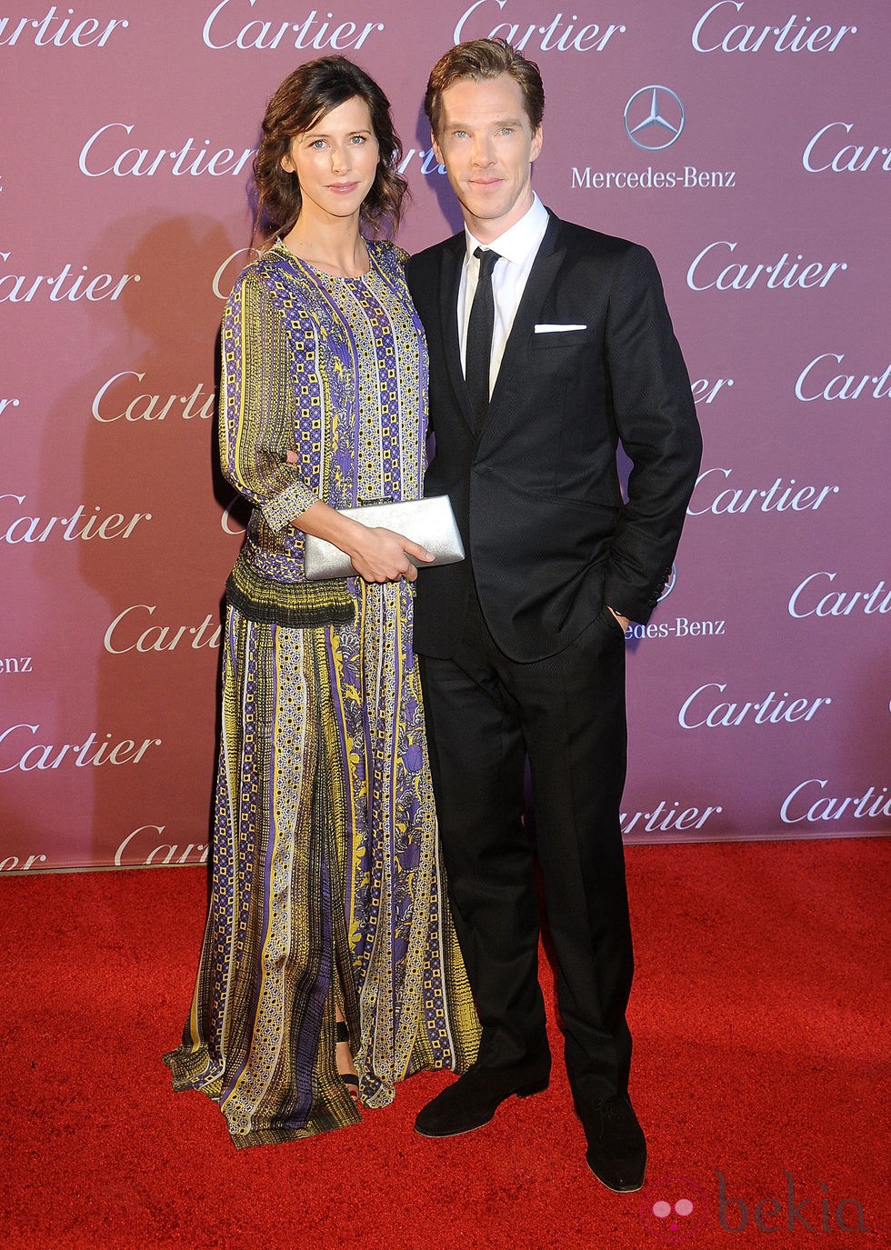 Sophie Hunter y Benedict Cumberbatch en el Festival de Palm Springs 2015