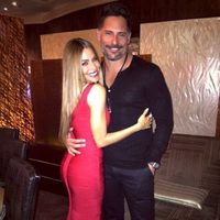 Sofía Vergara y Joe Manganiello dieron la bienvenida a 2015 en Las Vegas