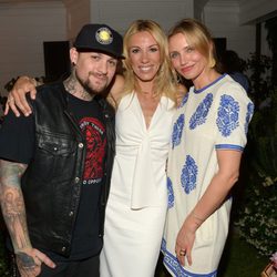 Benji Madden, Vicky Vlachonis y Cameron Diaz en Los Ángeles