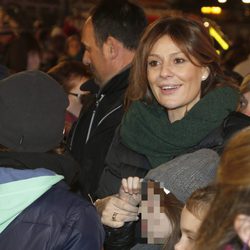 Nuria González en la Cabalgata de Reyes de Madrid 2015