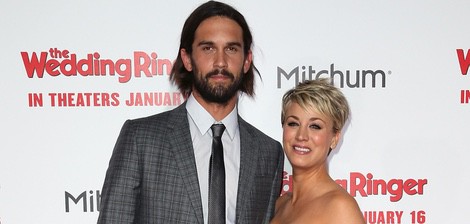 Kaley Cuoco y Ryan Sweeting acuden al estreno de 'The Wedding Ringer'