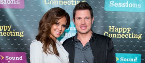 Vanessa y Nick Lachey acuden al Sprint Sound Sessions en Nueva York