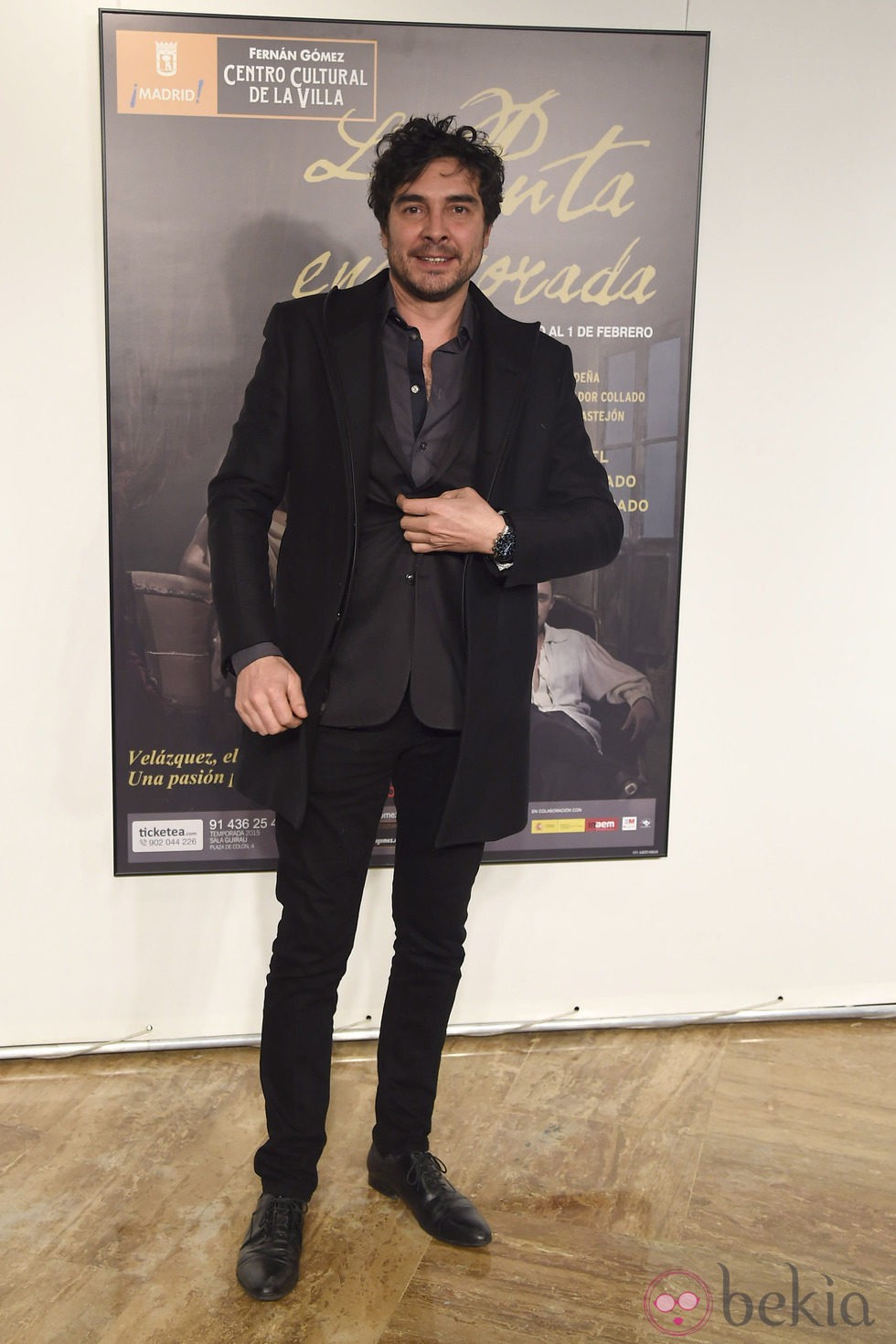 José Manuel Seda en el estreno de 'La Puta Enamorada'