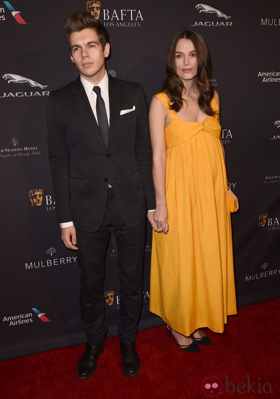 Keira Knightley y James Righton reaparecen tras anunciar que esperan su primer hijo