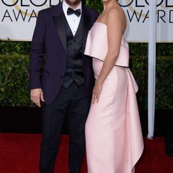 Matthew McConaughey y Camila Alves en la alfombra roja de los Globos de Oro 2015