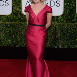 Jessica Lange en la alfombra roja de los Globos de Oro 2015