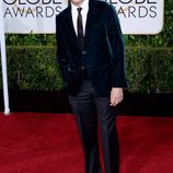 Clive Owen en la alfombra roja de los Globos de Oro 2015