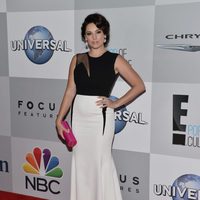 Kelly Brook en la fiesta organizada por NBC tras los Globos de Oro 2015