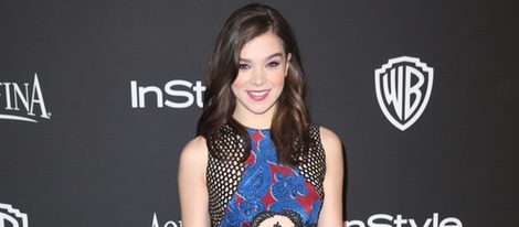 Hailee Steinfeld en la fiesta organizada por Warner tras los Globos de Oro 2015