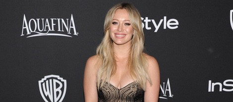 Hilary Duff en la fiesta organizada por Warner tras los Globos de Oro 2015