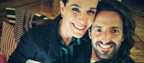 Raquel Sánchez Silva con Matías Dumont en el día de su 42 cumpleaños