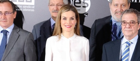 La Reina Letizia en la entrega de la III Edición de los 'Telefónica Ability Awards'