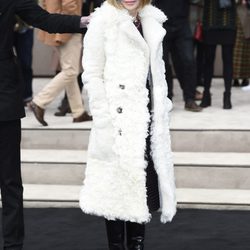 Anna Wintour en el desfile de Burberry otoño/invierno 2015 de la Semana de la Moda Masculina de Londres