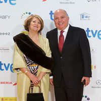 Agustín Almodóvar en la alfombra roja de los Premios José María Forqué 2015