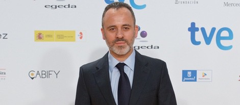 Javier Gutiérrez en la alfombra roja de los Premios José María Forqué 2015