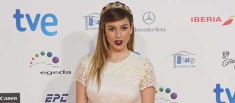 Blanca Suárez en la alfombra roja de los Premios José María Forqué 2015