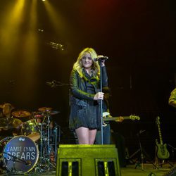 Jamie Lynn Spears durante una actuación en Texas