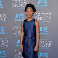 Quvenzhané Wallis en los Critics' Choice Awards 2015