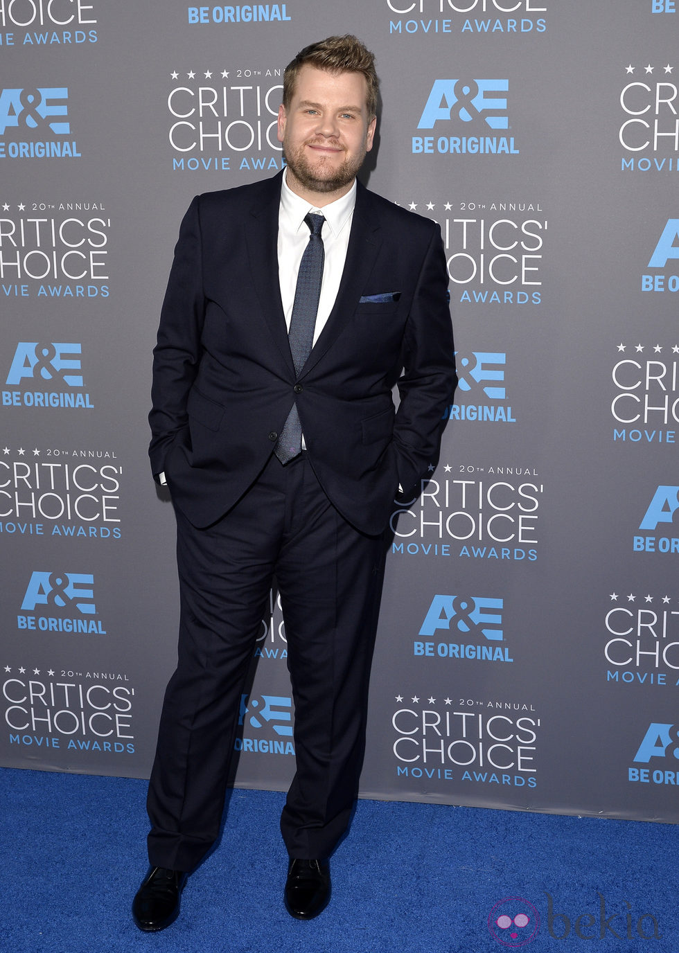 James Corden en los Critics' Choice Awards 2015