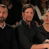 Laura Sánchez con Luis Medina en su pasarela 'We love flamenco' 2015 en Sevilla