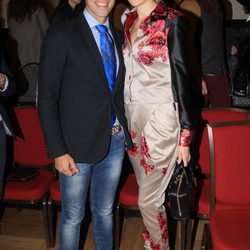 Víctor Puerto y Noelia Margotón en la pasarela 'We love flamenco' 2015 en Sevilla