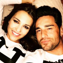 Paula Echevarría y David Bustamante disfrutan de una noche en pareja en casa