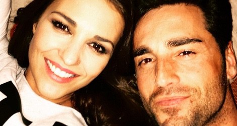 Paula Echevarría y David Bustamante disfrutan de una noche en pareja en casa