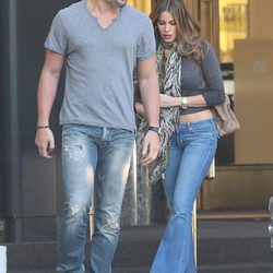 Sofía Vergara y Joe Manganiello en Beverly Hills