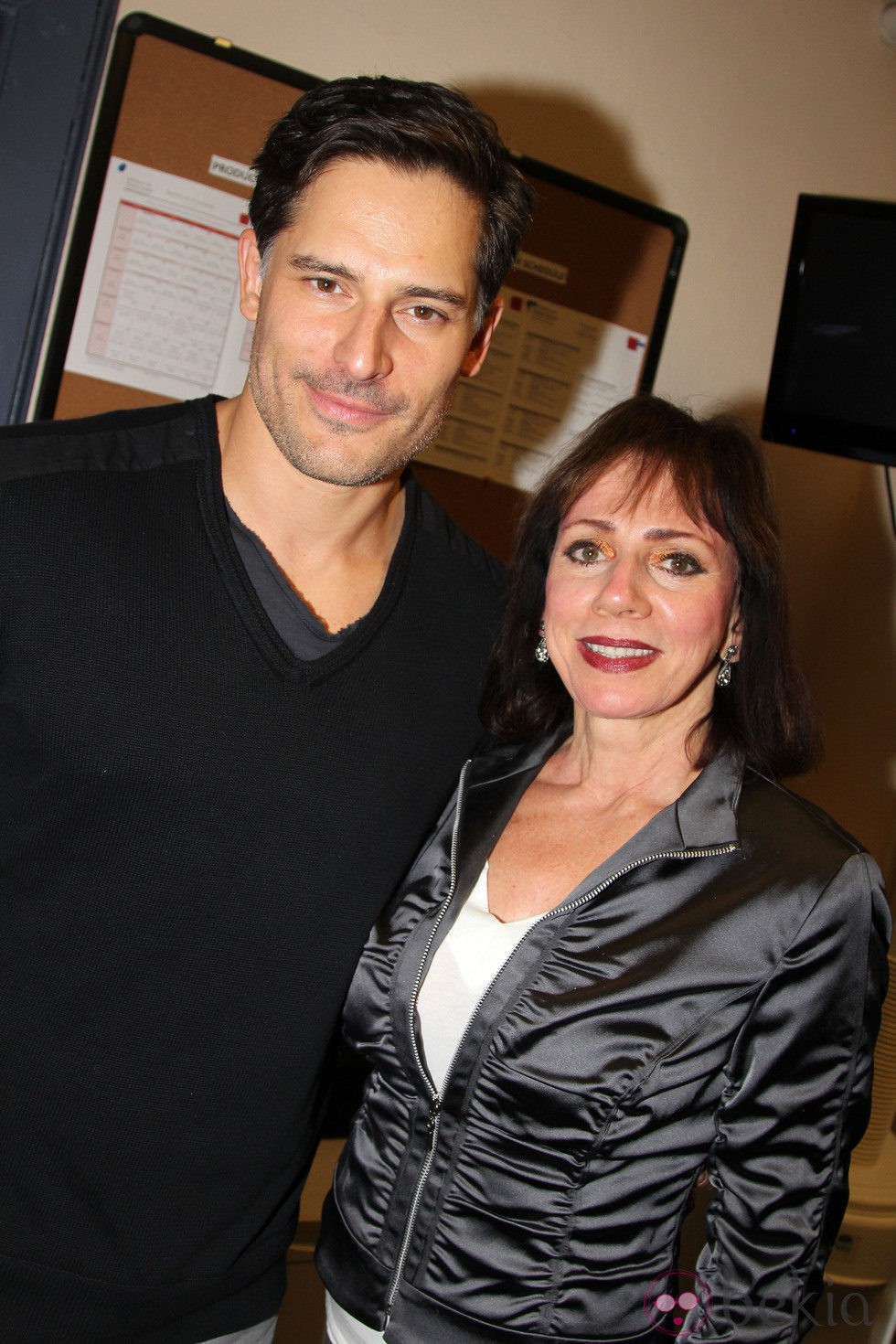 Joe Manganiello con su madre Susan Manganiello