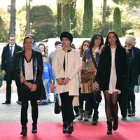 Estefanía de Mónaco, Camille Gottlieb y Pauline Ducruet en el Festival de Circo de Monte-Carlo 2015