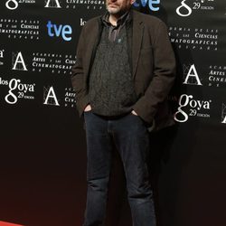 Karra Elejalde en la fiesta de los nominados a los Goya 2015