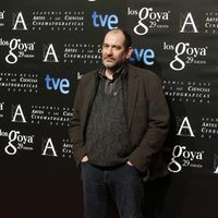 Karra Elejalde en la fiesta de los nominados a los Goya 2015