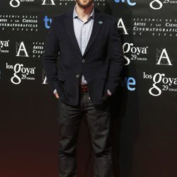 Dani Rovira en la fiesta de los nominados a los Goya 2015