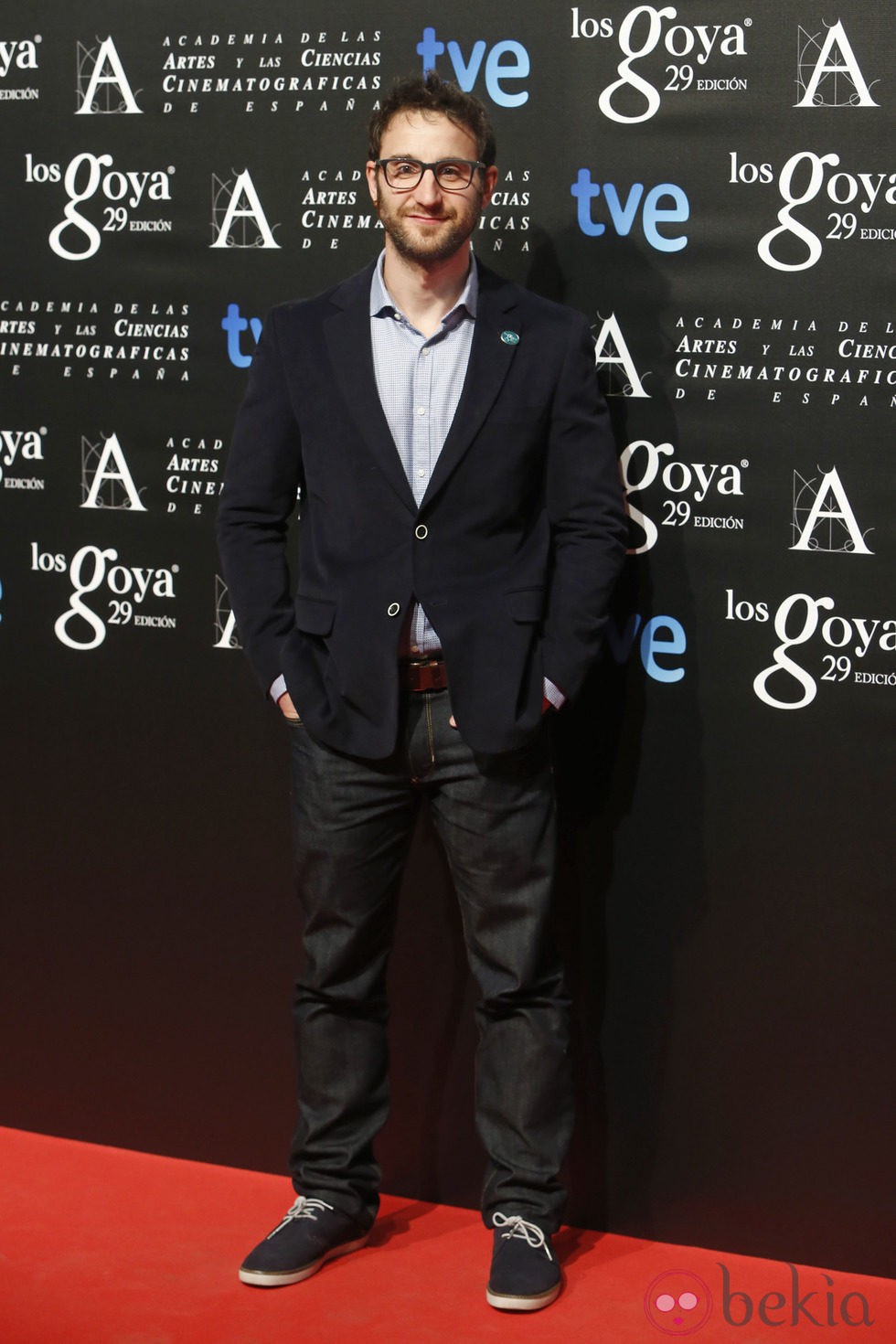 Dani Rovira en la fiesta de los nominados a los Goya 2015