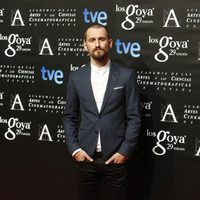 Raúl Arévalo en la fiesta de los nominados a los Goya 2015