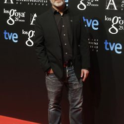 Javier Gutiérrez en la fiesta de los nominados a los Goya 2015