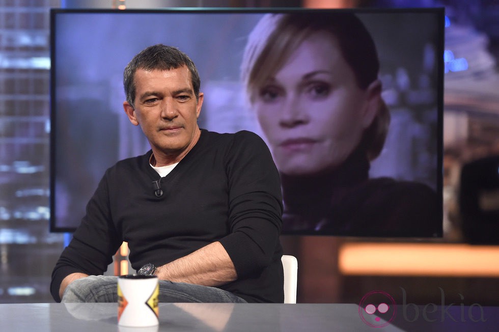 Antonio Banderas en la presentación de 'Autómata' en 'El Hormiguero 3.0'