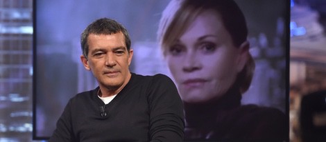 Antonio Banderas en la presentación de 'Autómata' en 'El Hormiguero 3.0'