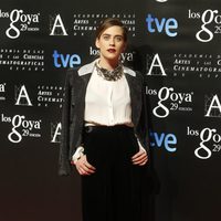 María León en la fiesta de los nominados a los Goya 2015