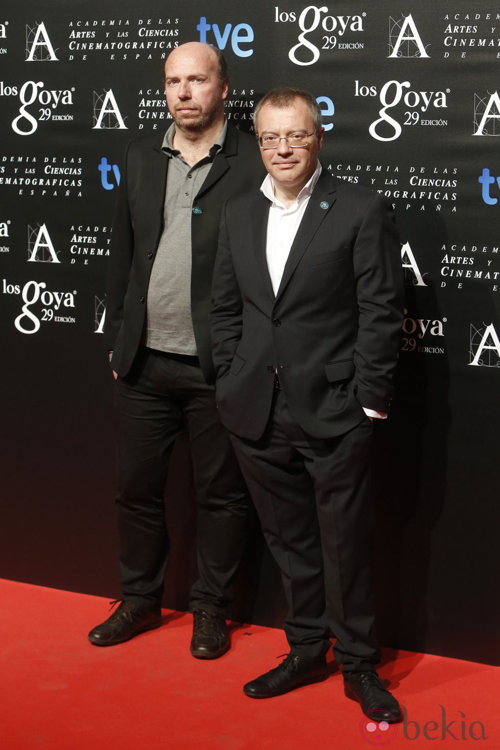 Daniel Monzón posa en la fiesta de nominados a los Premios Goya 2015