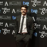 David Verdaguer posa en la fiesta de nominados a los Premios Goya 2015