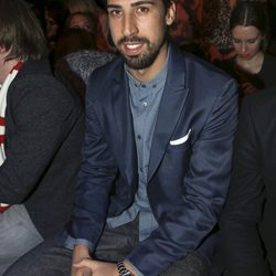 Sami Khedira en el front row de la Berlin Fashion Week