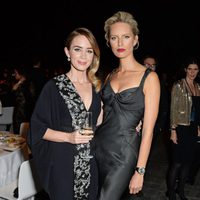 Karolina Kurkova y Emily Blunt en el Salón de la Alta Relojería de Ginebra