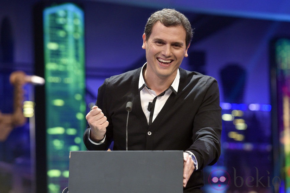 Albert Rivera da un mitin en 'El Hormiguero'