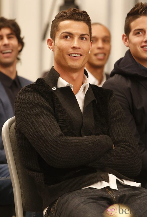 Cristiano Ronaldo en la presentación del libro de Jorge Mendes